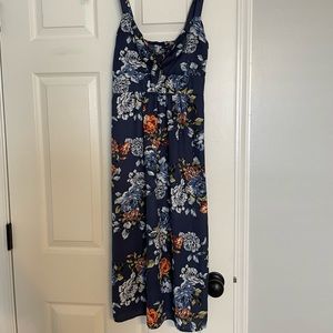 Mid Length Floral Summer Dress